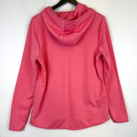 Under Armour Brushed Pink Hoodie Womens Loose Fit - L - Picture 6 of 9
